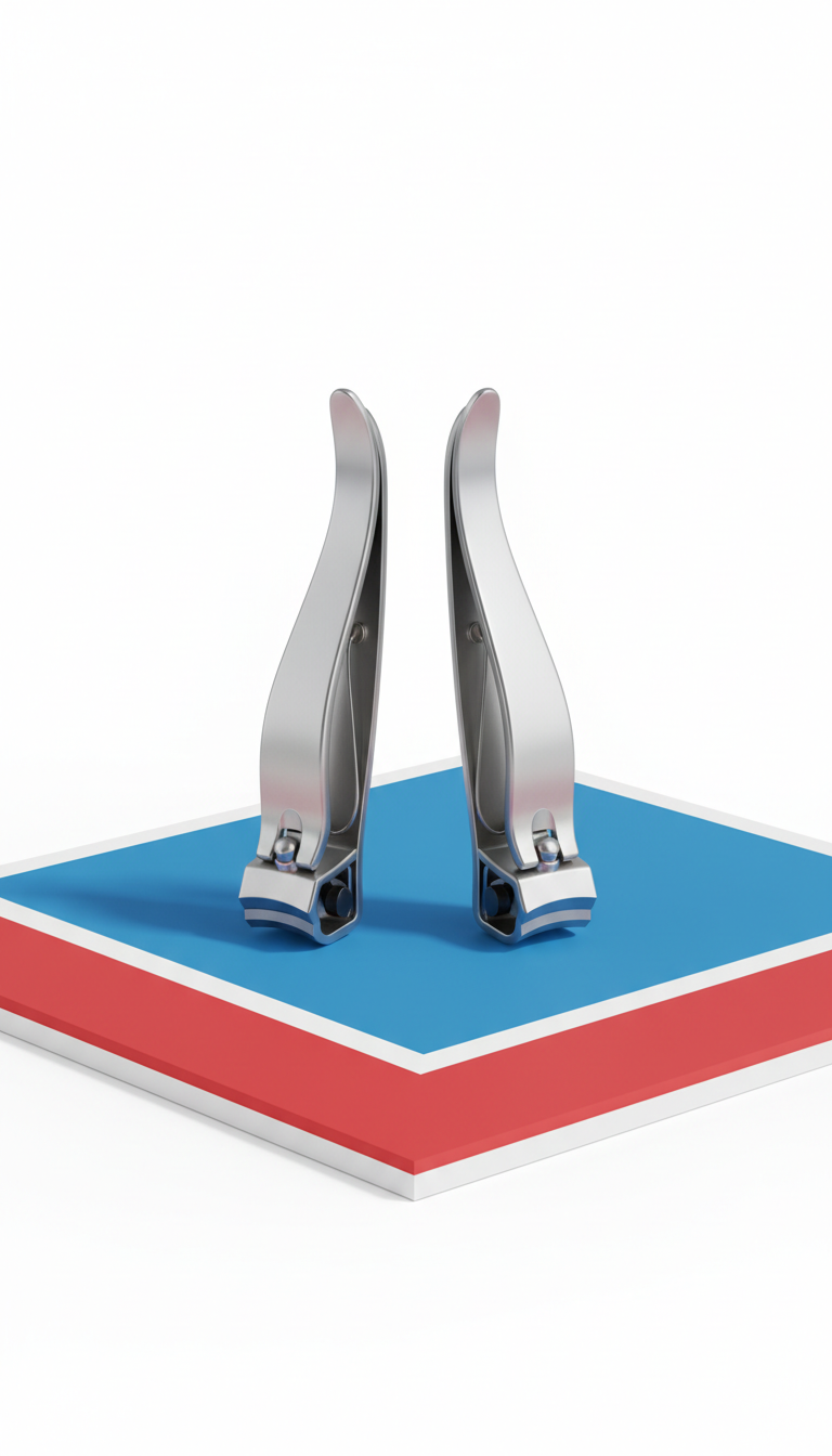 Professional Stainless Steel Nail Trimmer Set