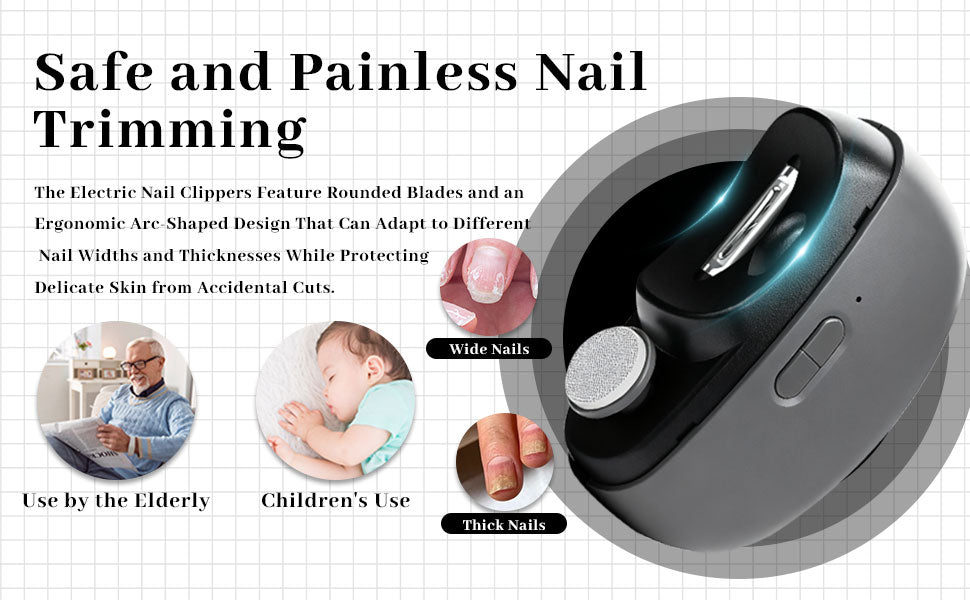 Safety First Electric Nails Trimmer